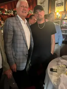 Leonardo DiCaprio dines at Rao’s with power NYC crowd including Nassau County Exec Bruce Blakeman