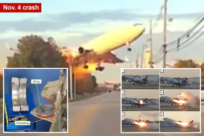 New photos of UPS MD-11 jet crash show engine fly off, as NTSB finds aging plane had ‘fatigue cracks’