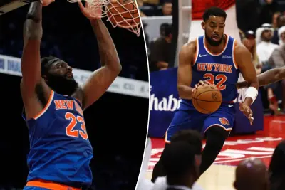 Knicks’ Karl-Anthony Towns likely getting chance to build on intriguing Mitchell Robinson chemistry