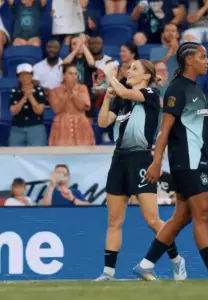 Gotham FC enter break on high note with comeback win over Bay FC