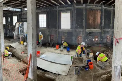 Archaeologists unearth foundation of 1760s schoolhouse for black children near famed college