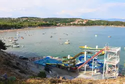Toddler dies after ‘slipping’ from dad’s arms on water slide in Croatia