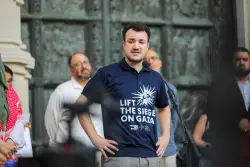 Anti-Israel protester Mahmoud Khalil bashes Columbia ‘hypocrisy’ in first NYC rally since being released from ICE detainment