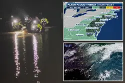 DC, Philadelphia, NYC areas brace for potential strong winds, heavy rain