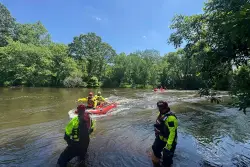 More than 50 people and 6 dogs rescued from Ohio’s Cuyahoga River less than a day after father-son duo disappeared while tubing