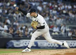 Gusty Yankees pitching overcomes quiet offense in shutout win over A’s