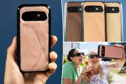 Weird silicone phone case feels like human skin — and it can even get sunburned