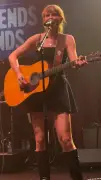 Taylor Swift performs live for the first time since reclaiming her masters at Nashville gig hosted by Travis Kelce