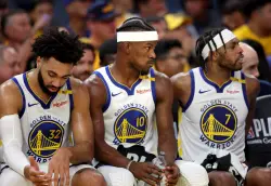 Warriors claim they are not ‘desperate’ after wasting vintage ‘Playoff Jimmy’ performance