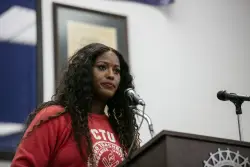 Chicago Teachers Union president suggests children belong to the school system